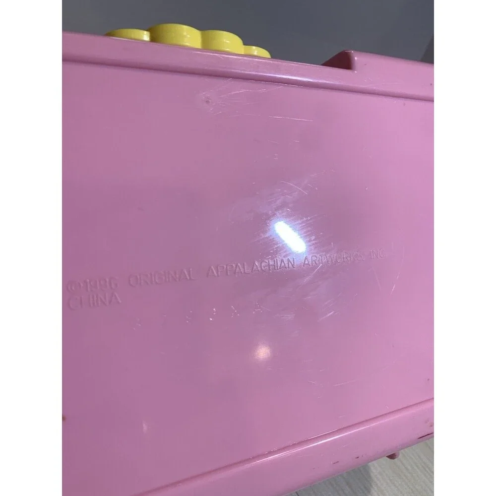 Mattel 1996 Cabbage Patch Kid Case Travel Nursery Mini Doll School Bus